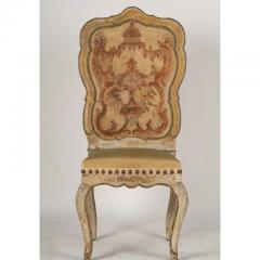 18th C Style Hendrix Allardyce Hall Chair W Antique Needlepoint - 3180954