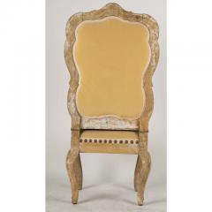 18th C Style Hendrix Allardyce Hall Chair W Antique Needlepoint - 3180997
