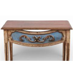 18th C Style Italian Neoclassical Painted Side Table - 4473437