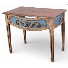 18th C Style Italian Neoclassical Painted Side Table - 4473439