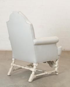 18th C Style Louis XIV Swedish Upholstered Arm Chair - 2142191
