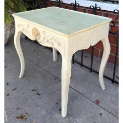 18th C Style Swedish Rococo Painted Side Table - 4707440
