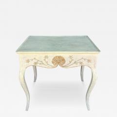 18th C Style Swedish Rococo Painted Side Table - 4708139