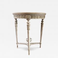 18th C Swedish Demi lune Console Table - 4379416