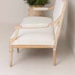 18th C Swedish Gustavian Period Sofa Bench In Original Patina - 3154105