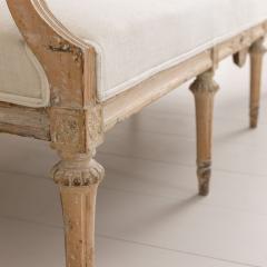 18th C Swedish Gustavian Period Sofa Bench In Original Patina - 3154106