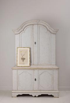 18th C Swedish Rococo Period Painted Marriage Cabinet with Provenance - 2640270