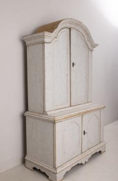 18th C Swedish Rococo Period Painted Marriage Cabinet with Provenance - 2640279