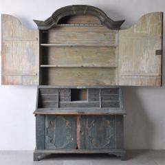 18th C Swedish Rococo Secretary - 3292792