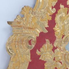 18th C gilt and painted queen headboard - 3285662
