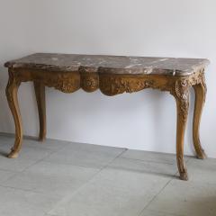 18th CENTURY LOUIS XV PERIOD CONSOLE TABLE - 4348197