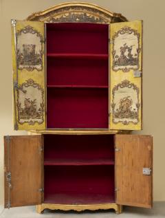 18th CENTURY VENETIAN GILTWOOD ARTE POVERA BUFFET DEUX CORPS - 4388083