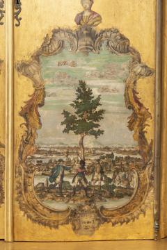 18th CENTURY VENETIAN GILTWOOD ARTE POVERA BUFFET DEUX CORPS - 4388097