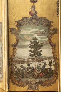 18th CENTURY VENETIAN GILTWOOD ARTE POVERA BUFFET DEUX CORPS - 4388099