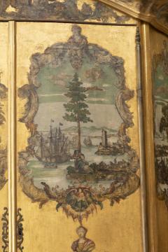 18th CENTURY VENETIAN GILTWOOD ARTE POVERA BUFFET DEUX CORPS - 4388100