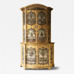 18th CENTURY VENETIAN GILTWOOD ARTE POVERA BUFFET DEUX CORPS - 4389218