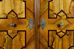 18th Century Baroque Cabinet With Inlay Works Nutwood Plum Oak AT ca 1780 - 4595978