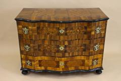 18th Century Baroque Chest Of Drawers Marquetry Inlay Works Austria ca 1760 - 4288972