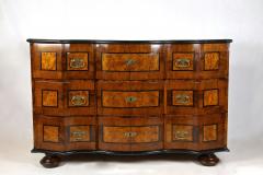 18th Century Baroque Chest Of Drawers Nutwood Maple Austria circa 1770 - 3332014