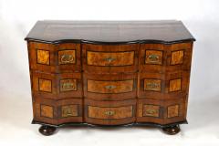 18th Century Baroque Chest Of Drawers Nutwood Maple Austria circa 1770 - 3332015