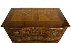 18th Century Baroque Chest Of Drawers With Marquetry Works Austria circa 1770 - 4760999