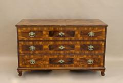 18th Century Baroque Nutwood Chest Of Drawers Austria ca 1780 - 4730039