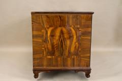 18th Century Baroque Nutwood Chest Of Drawers Austria ca 1780 - 4730043