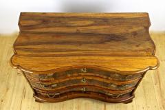 18th Century Baroque Nutwood Chest Of Drawers Commode South Germany ca 1760 - 3386565