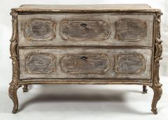 18th Century Baroque Painted Chest of Drawers Southern Germany - 3777629