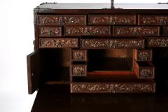 18th Century Baroque Style Cabinet On Stand Bargueno Vargueno - 1563958