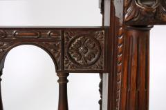 18th Century Baroque Style Cabinet On Stand Bargueno Vargueno - 1563979