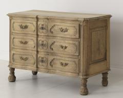 18th Century Belgian Louis XVI Period Arbalette Shaped Bleached Oak Commode - 781441