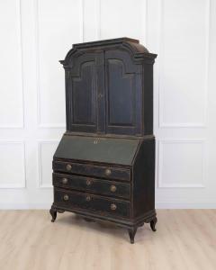 18th Century Black Scandinavian Bureau - 4737332