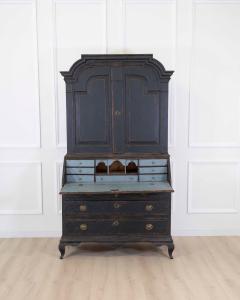 18th Century Black Scandinavian Bureau - 4737382