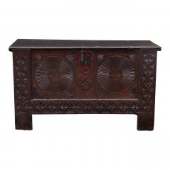 18th Century Carved Spanish Chest - 1489096
