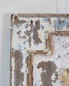 18th Century Carved and Painted Wooden Panel - 4737054
