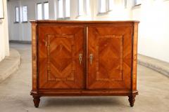 18th Century Cherrywood Half Cabinet Sideboard Josephinism Era AT ca 1780 - 3398981