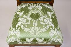 18th Century Cherrywood Side Chair Newly Upholstered Austria ca 1790 - 4467089