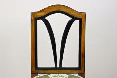 18th Century Cherrywood Side Chair Newly Upholstered Austria ca 1790 - 4467090