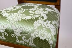 18th Century Cherrywood Side Chair Newly Upholstered Austria ca 1790 - 4467091