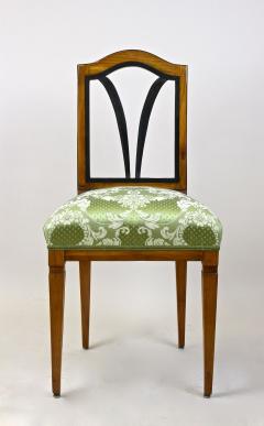 18th Century Cherrywood Side Chair Newly Upholstered Austria ca 1790 - 4467092