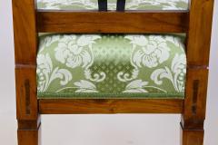 18th Century Cherrywood Side Chair Newly Upholstered Austria circa 1790 - 3386634