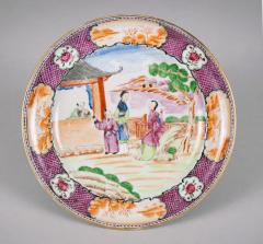 18th Century Chinese Qianlong Famille Rose Plate - 3577121