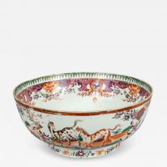 18th Century Chinese Qing Dynasty Famille Rose Bowl - 4434563