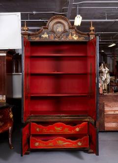 18th Century Chinoiserie Mirrored Cabinet - 3702770