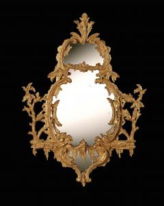 18th Century Chippendale Period Carved Giltwood Mirror - 2548970
