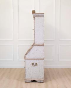 18th Century Danish Rococo Secretary with Serpentine Front circa 1760 - 4743877