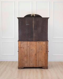 18th Century Danish Rococo Secretary with Serpentine Front circa 1760 - 4743882