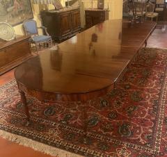 18th Century Dining Room Table With 8 Feet In Mahogany Of 4m38 Long - 3720852