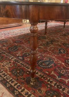 18th Century Dining Room Table With 8 Feet In Mahogany Of 5m Long - 3834216